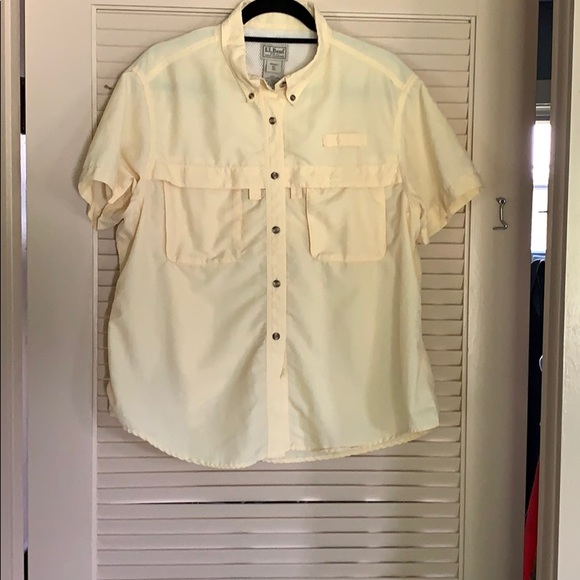 L.L. Bean Tops - LL Bean fishing shirt